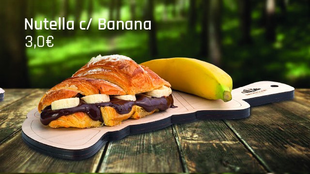 Nutella com Banana — 3,70€