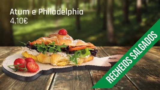 Atum com Creme Philadelphia — 4,10€