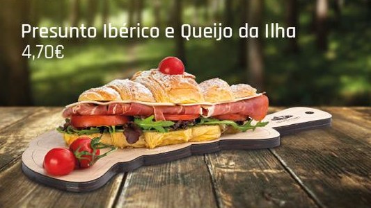 Presunto Ibérico e Queijo da Ilha — 4,70€