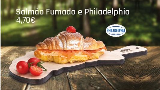 Salmão Fumado com Philadelphia — 4,70€